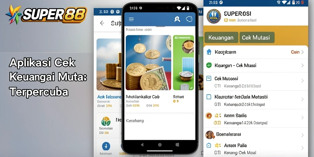 Tampilan antarmuka Cek Mutasi SUPER88 yang user-friendly dan informatif.